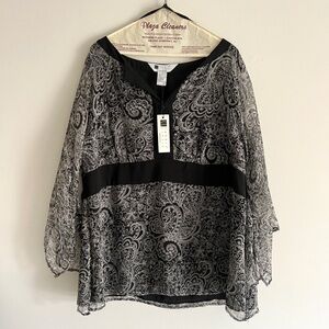 Evening Silk Top NWT